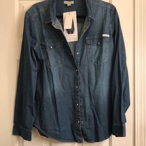 Classic Calvin Klein Denim Shirt